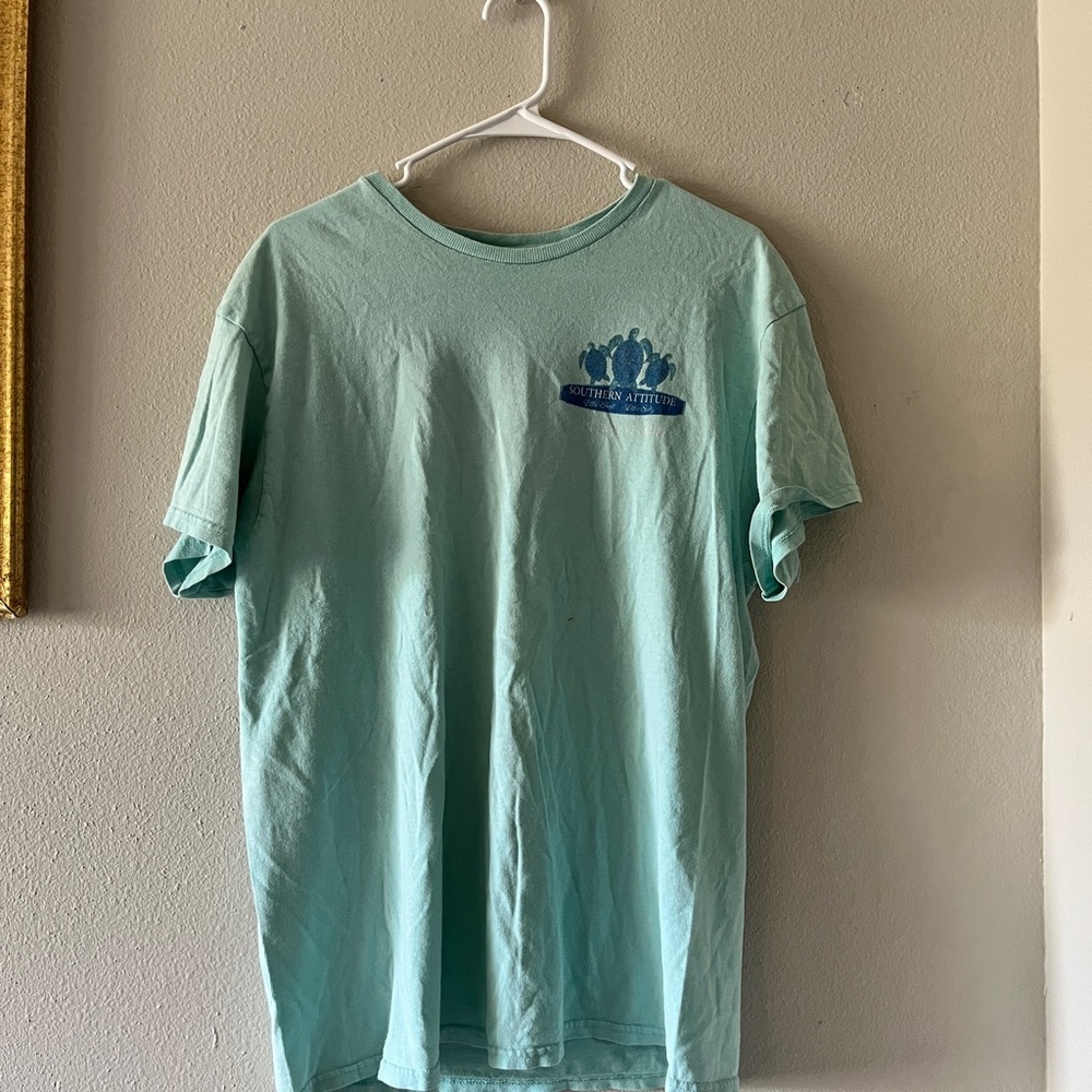 Men's Blue Graphic T-Shirt